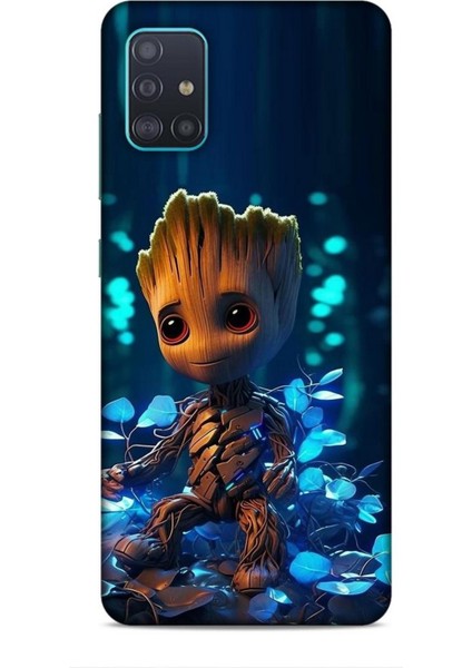 Samsung Galaxy A51 Kılıf Caliburn 26 Bebek Groot Soft Kapak