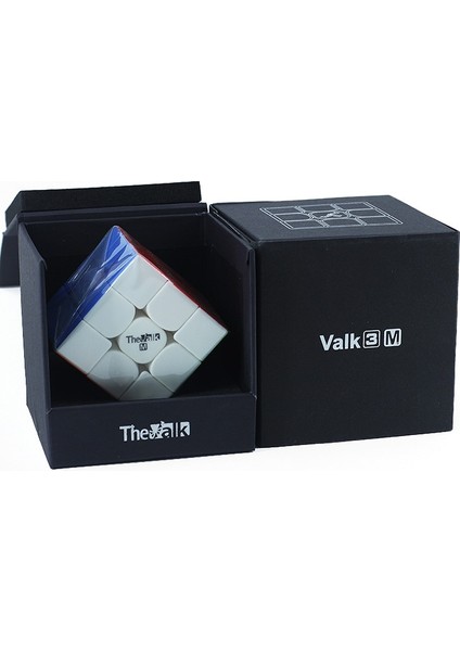 Valk3 Çıkartmasız Stil Qiyi Valk3 M Küp Hız Manyetik Sihirli Küp Bulmaca Valk 3 M Cubo Magico Mıknatıs Çocuklar Için Profesyonel Eğitici Oyuncaklar (Yurt Dışından)