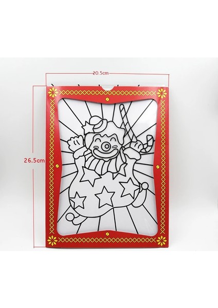 Büyük Boy Palyaço Renk Değiştirme Kartı Sihirli Hileler (26.5*20.5cm) Illüzyonlar Sokak Zihniyeti Sahne Magia Sahne Çocuk Çocuk Oyuncakları (Yurt Dışından) fiyatları