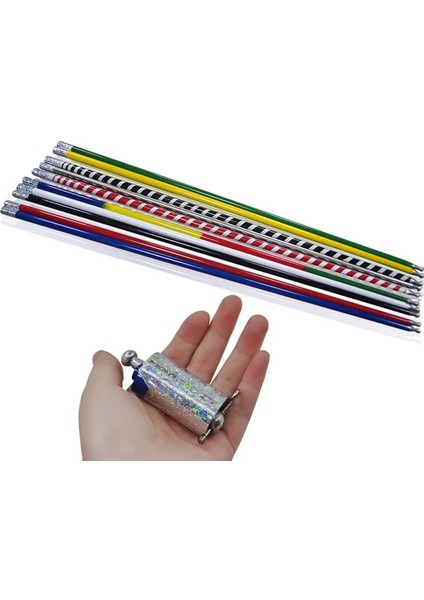 Siyahbeyaz Stil Profesyonel Görünen Cane Metal Mahka 11 Renk Sihirbazlık Numarası, Aksesuarlar, Zihniyet, Sahne, Yakın Çekim, Komedi, Magia Oyuncakları, Şaka, Gadget (Yurt Dışından) indirimleri