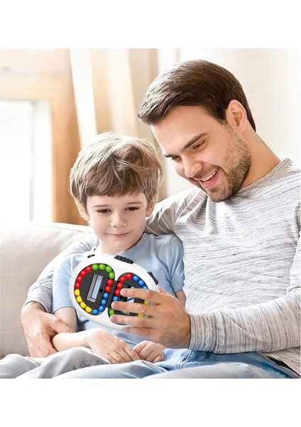 Dumanlı Gri Tarzı Dönen Sihirli Fasulye Fidget Küp Fingertldren'in Duyusal Oyuncaklar Montessori Beyin Yetişkin Çocuklar Için Antistres Oyuncak Geliştirme Oyunu (Yurt Dışından) indirimleri