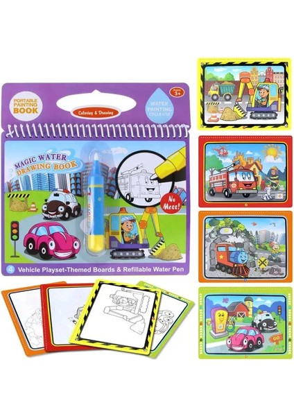 Kitap A Stili Coolplay Sihirli Su Çizim Kitabı Boyama Kitabı Boyama Kurulu Doodle Kitap Çizim Oyuncaklar Çocuklar Için Eğitici Oyuncaklar Noel Hediyeleri (Yurt Dışından)