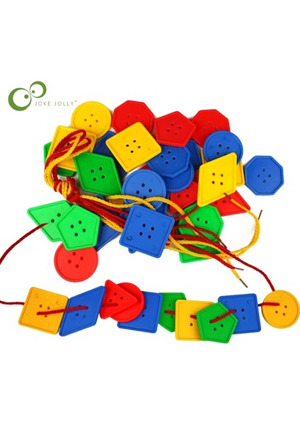 30DÜĞME Blok 2ip Stili Montessori Oyuncaklar Çocuklar Için Eğitici Oyuncaklar Erken Öğrenme Geometrik Bloklar Diş Açma Düğmeleri Öğretim Yardımcıları Gyh (Yurt Dışından) modelleri