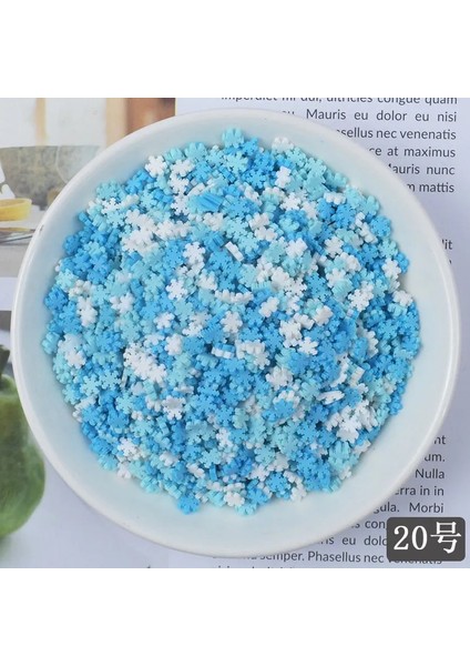 Balçık Oyuncak 20 Tarzı 20G Sahte Sprinkles Dekorasyon Balçık Dolgu Dıy Balçık Supplie Simülasyon Şeker Kek Tatlı Aksesuarları Oyuncak Çocuklar Için Hediye (Yurt Dışından)