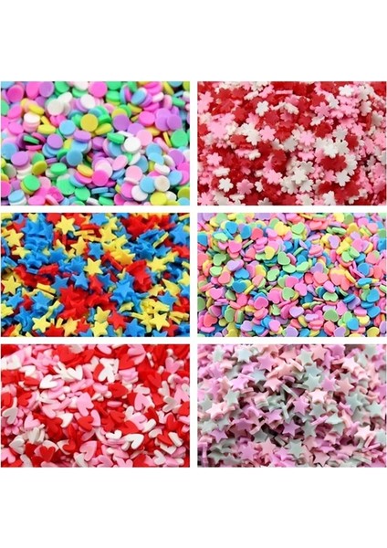 Balçık Oyuncak 20 Tarzı 20G Sahte Sprinkles Dekorasyon Balçık Dolgu Dıy Balçık Supplie Simülasyon Şeker Kek Tatlı Aksesuarları Oyuncak Çocuklar Için Hediye (Yurt Dışından)