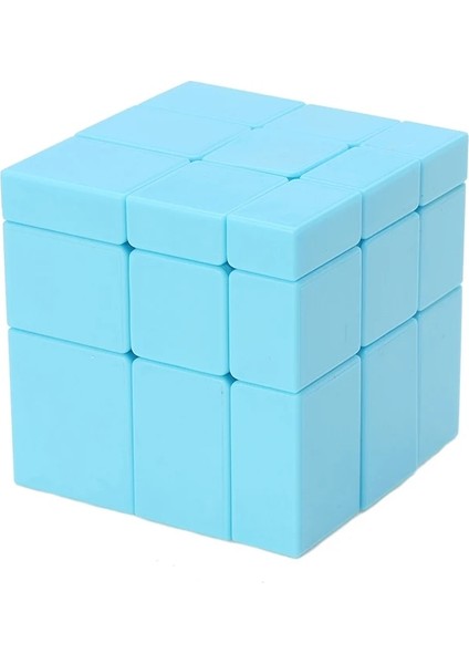 Mavi Stil Sengso Shengshou Bulmaca Magico Cubo 3x3 Pürüzsüz Ayna Küp Sihirli Küp 5.7 cm Bükülen Bulmaca Küp Oyuncak Çocuklar Çocuklar Için (Yurt Dışından)