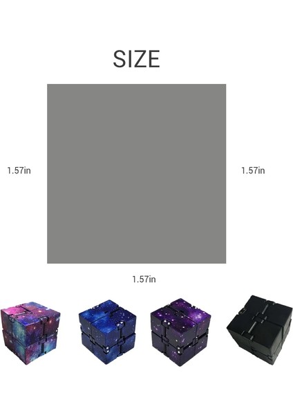 D Stili Mini Abs Infinity Küp Oyuncak Parmak Edc Anksiyete Stres Giderici Küp Blokları Çocuk Çocuk Komik Oyuncaklar Noel Hediyeleri Için (Yurt Dışından) indirimleri