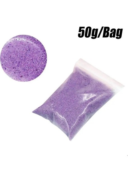 50G Mor Tarzı 50G Çocuklar Dıy Sihirli Islak Değil Kum Oyuncaklar Çocuklar Için Komik Inanılmaz Uzay Balçık Kalıplama Islak Olmayan Kum Sanatı Oyuncak (Yurt Dışından)