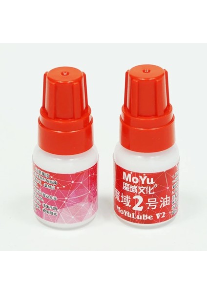 Moyu 2 Tarzı Moyu Qiyi Mofangge Gan Dayan Için Sihirli Hız Küpü Madeni Hız Küpü Madeni 3ml 5ml 10ML Gres Yağı Silikon Yağlayıcılar (Yurt Dışından)