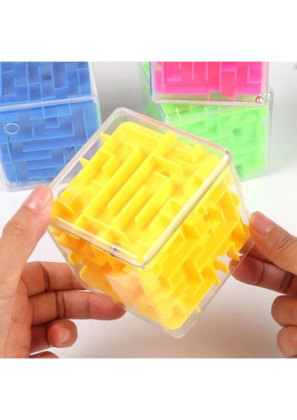 Kırmızı Stil Laberinto 3D Labirent Küp Beyin Bulmaca Çocuk Oyuncakları Anksiyete ve Stres Giderici Juegos Antiestres Zauberwürfel Kostka Antystresowa (Yurt Dışından) fırsatları