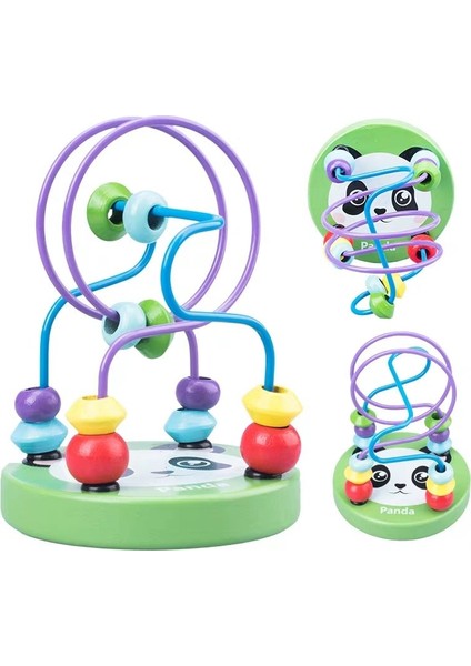 Pengfu Shop OKYANUS047 Stili Montessori Bebek Oyuncakları Ahşap Roller Coaster Boncuk Labirent Toddler Erken Öğrenme Eğitim Bulmaca Matematik Oyuncak Çocuklar Için Yıllar (Yurt Dışından)