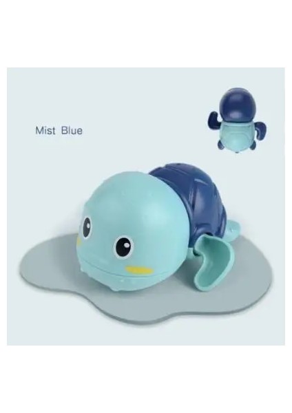 Blue1 Tarzı 1 Adet Bebek Banyo Oyuncakları Sevimli Karikatür Kaplumbağa Balina Hayvan Yürüyor Su Oyuncak Bebek Yüzmek Zincir Clockwork Yaz Zamanı Çocuk Oyuncak (Yurt Dışından)