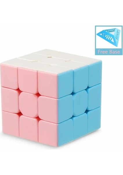 3x3 Küp Stili Moyu Meilong Macarons Sihirli Küp 2x2 3x3 Pyraminxed Sihirli Küp Hız Küpü Stickerless Profesyonel Bulmaca Oyuncak (Yurt Dışından)