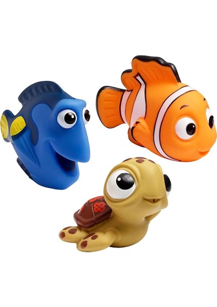 3 Adet Bir Set Stili Heyfon ve Finding Nemo Bebek Banyosu Fışkırtma Oyuncakları. (Yurt Dışından)