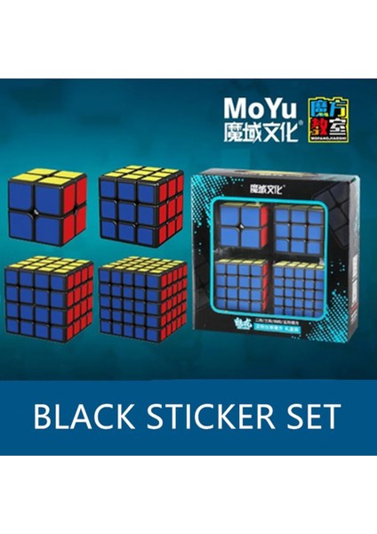 D Stili Moyu Ube Set Piramit Sq1 Megaminx Skew 2x2 4x4 5x5 Sihirli Küp Profesyonel Cubo Magico Hız Küp Bulmaca Oyuncaklar (Yurt Dışından)
