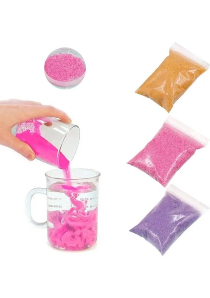Pembe Tarzı 50G Islak Değil Sihirli Kum Çocuklar Dıy El Yapımı Oyuncaklar Çocuklar Için Toksik Olmayan Uzay Kum Eğitici Oyuncak Hediyeler (Yurt Dışından)