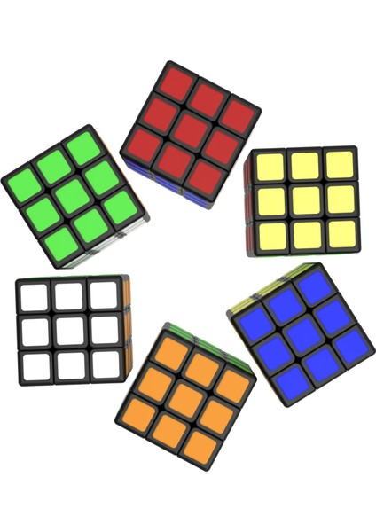 Siyah Stil 1 cm Süper Küçük Mini Sihirli Küp Kaygı Için Yaratıcı Eğlenceli Fidget Oyuncaklarını Geri Yüklemek Için Dönebilir (Yurt Dışından)