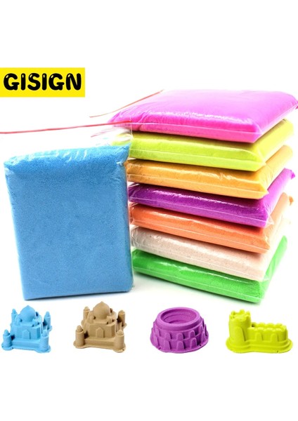 Tepsi - Rastgele Renk Stili 100GBAG Yumuşak Sihirli Kum Dıy Dinamik Kum Kapalı Oyun Oyuncaklar Çocuklar Için Modelleme Kil Balçık Oynamak Öğrenme Eğitici (Yurt Dışından)