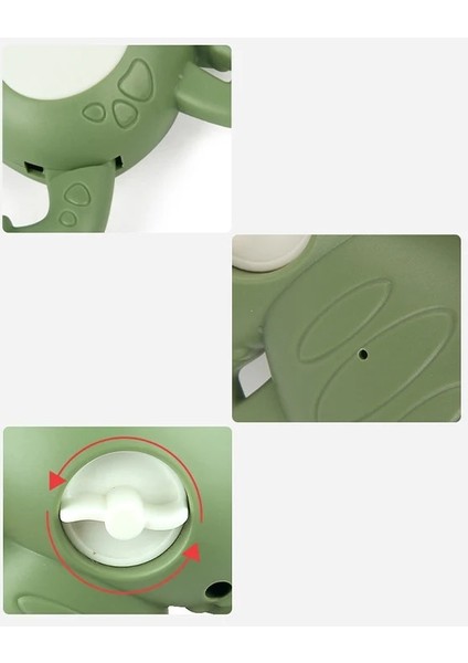 1 ADET-DD570C Stili Karikatür Kurbağa Banyo Oyuncak Bebek Yüzme Havuzu Banyo Duş Oyunu Hayvan Kurmalı Saat Oyuncak Çocuk Çocuk Su Oyuncak Noel Hediyesi (Yurt Dışından)