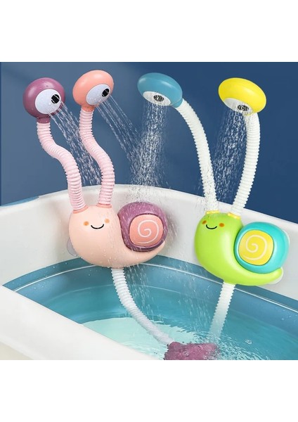Bir Stil Banyo Oyuncakları Su Oyunu Salyangoz Püskürtme Musluk Duş Elektrikli Su Püskürtme Oyuncak Bebek Bathtime Banyo Çocuk Oyuncakları (Yurt Dışından) fiyatları