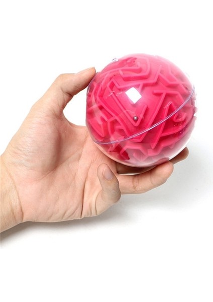 Kolay Stil 3D Şeffaf Küre Labirent Bulmaca Oyuncak El Oyun Kutusu Kutusu Eğlenceli Beyin Oyunu Meydan Oyuncaklar Denge Çocuklar Için Eğitici Oyuncaklar (Yurt Dışından)