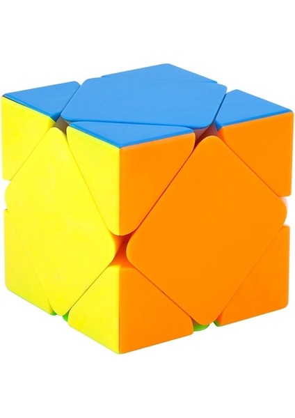 2x2 Küp Stili Moyu Meilong Sihirli Küp Hız Küp Cubo Magico Bulmaca Küpleri Eğik Piramit Küp Çocuklar Için Eğitici Oyuncak (Yurt Dışından)