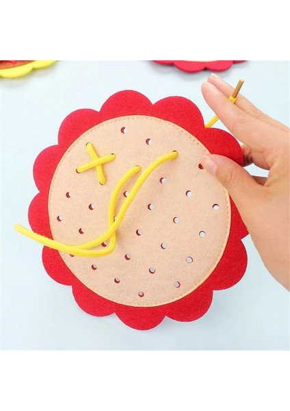 No.10 Tarzı Yeni Montessori Eğitici Oyuncaklar Çocuk Yaratıcılık Kılavuzu Diy Örgü Kumaş Erken Öğrenme Öğretim Yardımcıları Matematik Anaokulu Oyuncakları (Yurt Dışından)