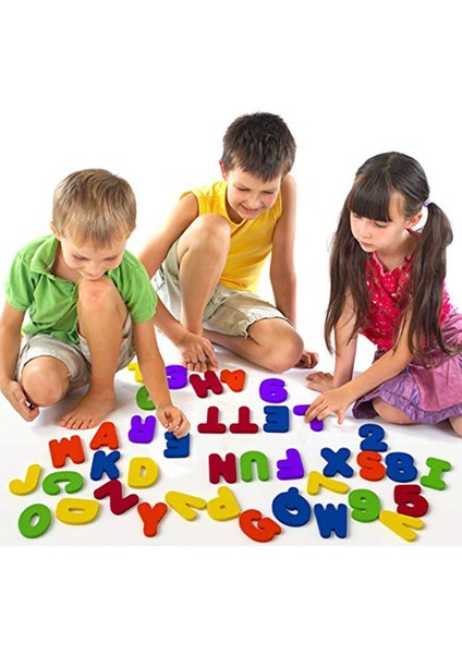 DD572 Stili Bebek Banyo Bulmacaları Alfanümerik Mektup Banyo Oyuncakları Yumuşak Eva Çocuklar Bebek Banyo Su Oyuncakları Erken Eğitici Banyo Oyuncakları (Yurt Dışından) indirimleri