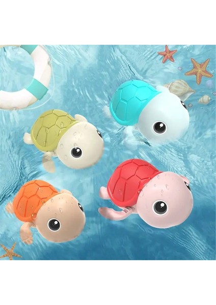 F Stili 1 Adet Yenı 2. Wind Up Kaplumbağa Klasik Bebek Su Oyuncak Bebek Yüzmek Kaplumbağa Yaralı Zincir Clockwork Çocuklar Plaj Banyo Oyuncakları (Yurt Dışından)