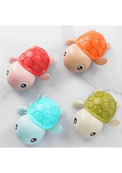 F Stili 1 Adet Yenı 2. Wind Up Kaplumbağa Klasik Bebek Su Oyuncak Bebek Yüzmek Kaplumbağa Yaralı Zincir Clockwork Çocuklar Plaj Banyo Oyuncakları (Yurt Dışından)