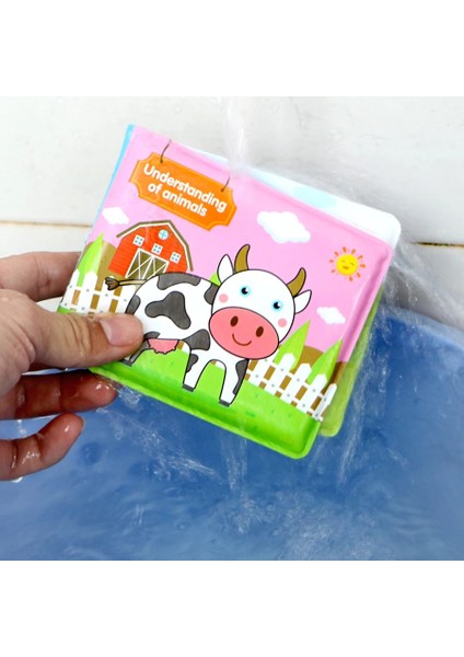 A545 Stili Yumuşak Bebek Eva Karikatür Banyo Kitapları Bb Düdük ile Erken Eğitici Banyo Oyuncakları Etkinlik Su Geçirmez Sayfalar Toddler Için Bebek Kitabı (Yurt Dışından) indirimleri