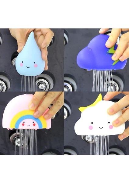 C Stili Bebek Banyo Oyuncakları Banyo Oyun Su Püskürtme Aracı Bulutlar Duş Yüzen Oyuncaklar Çocuklar Banyo Su Oyuncakları (Yurt Dışından) fiyatları