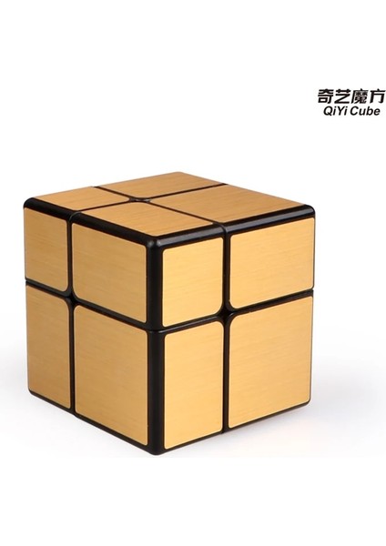 2x2 Ayna Altın Tarzı Qiyi Magic Ube Siyah Hız Ubo Magico 6x6 7x7 Mega Piramit Skew Sq-1 (Yurt Dışından)