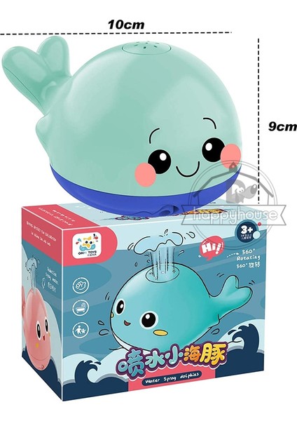 Darkblue Temel Box Stili Yok Bebek Banyo Oyuncakları Sprey Su Duş Banyo Oyuncakları Çocuklar Için Elektrikli Balina Banyo Topu Hafif Müzikli LED Işıklı Oyuncaklar Ool Küvet Oyuncak (Yurt Dışından)