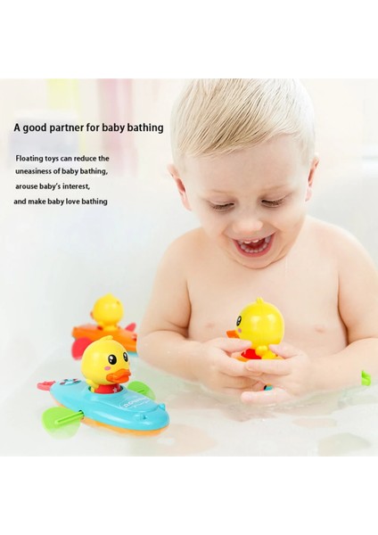 Ummer Yeni Bebek Banyo Oyuncak Kürekli Tekne Ördek Yüzme Banyosu Yüzen Su Yaralanma Zinciri Bebek Çocuk Klasik Oyuncaklar Hediyeler (Yurt Dışından) fiyatları