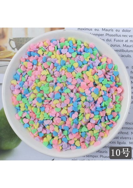 Balçık Oyuncak 10 Tarzı 20G Sahte Sprinkles Dekorasyon Balçık Dolgu Dıy Balçık Supplie Simülasyon Şeker Kek Tatlı Aksesuarları Oyuncak Çocuklar Için Hediye (Yurt Dışından)