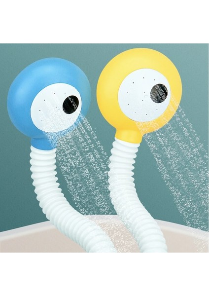 Salyangoz Tarzı Elektrikli Duş Su Püskürtme Banyo Oyuncakları Kawaii Salyangoz Ayı Robot Modeli Yağmurlama Çocuklar Çocuklar Için Bebek Banyo Küvet Musluk (Yurt Dışından) modelleri