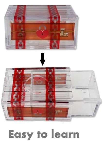 Iq Box Diğerleri Şeffaf Kutuyu Açamıyor Çocuklar Için Magic Trick Gizli Çekmece Zeka Eğitici Oyuncaklar Lyq (Yurt Dışından)