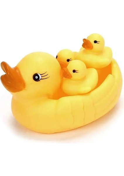 4 Adet Tarzı Mini Küçük Sarı Ördekler Banyo Oyuncak Bebek Çocuk Banyo Ördek Duş Su Oyuncakları Çocuk Eğitici Oyuncak Ördek (Yurt Dışından)