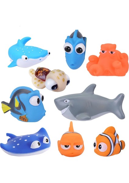 B Tarzı Bebek Banyo Oyuncakları Bulma Nemo Dory Float Sprey Su Sıkma Oyuncaklar Yumuşak Kauçuk Banyo Oyun Hayvanlar Banyo Şekil Oyuncak Çocuklar Için (Yurt Dışından) indirimleri