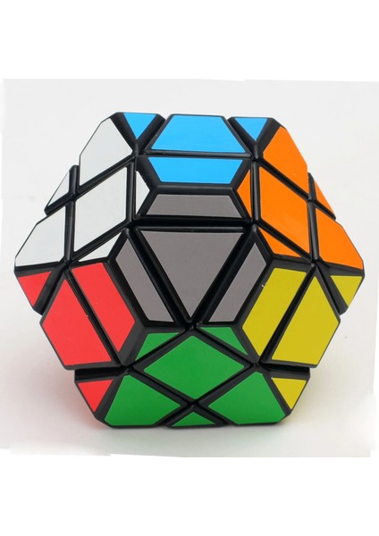 Siyah Stil Diansheng Ufo Sihirli Küp Koleksiyonu Bulmaca Cubo Magico Eğitici Oyuncak Özel Zeka Bükülen Stickless Stickler Shape (Yurt Dışından)