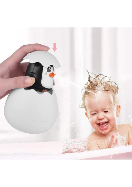 Sarı Ayı Stili Çocuklar Banyo Oyuncakları Bebek Sevimli Ördek Penguen Yumurta Su Sprey Yağmurlama Banyo Yağmurlama Oyuncaklar Plaj Duş Yüzme Yürüyor Oyuncaklar Hediye (Yurt Dışından) fırsatları