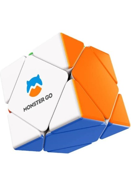 Piramit Tarzı Gan Monster Go Speed ​​cube Gan MG251 Magic Cube Mg 3x3 Piramit Cubo Mg Skewbs Cubo Magico Çocuklar Için Eğitici Bulmacalar (Yurt Dışından)