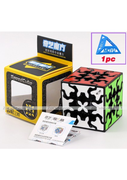 Qiyi Dişli Top Stili Qiyi Küp Dişli Küp Mofangge Manjik Bulmaca Oyuncakları Dişli Küpler Top Silindir Piramit Piramorfik 3x3 Hız Küpleri Dişliler Yapboz (Yurt Dışından) fırsatları