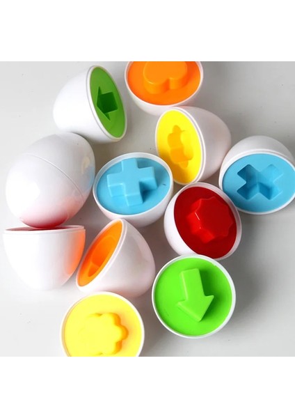 WT582 Meyve Yapboz Stili Eşleşen Yumurtalar Çocuk Oyuncakları Renk ve Şekil Tanıma Sıralayıcı Bulmaca Paskalya Oyunu Erken Öğrenme Eğitimi Ince Motor Becerileri Montessori Oyuncaklar (Yurt Dışından) indirimleri