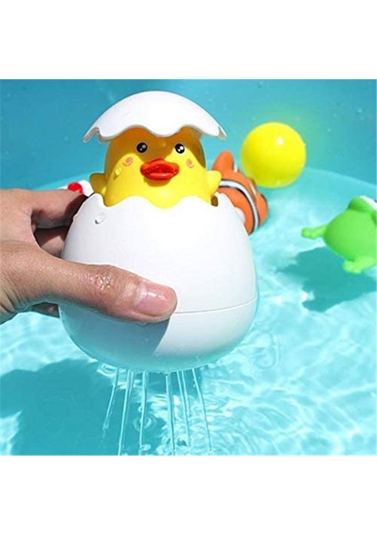 No.5 Tarzı Bebek Banyo Oyuncak Çocuklar Sevimli Ördek Penguen Yumurta Su Sprey Yağmurlama Banyo Duş Yüzme Su Kaplumbağası Oyuncaklar Çocuklar Hediye (Yurt Dışından)