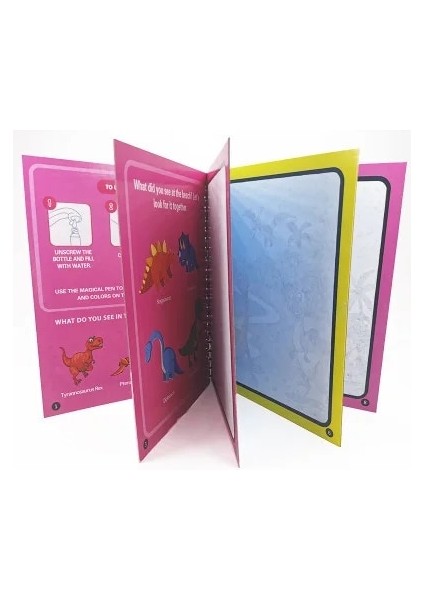 Pembe Geyik Stili Montessori Oyuncaklar Yeniden Kullanılabilir Boyama Kitabı Büyülü Su Çizim Kitabı Çocuklar Için Duyusal Erken Eğitim Oyuncaklar Doğum Günü Hediyesi (Yurt Dışından) indirimleri