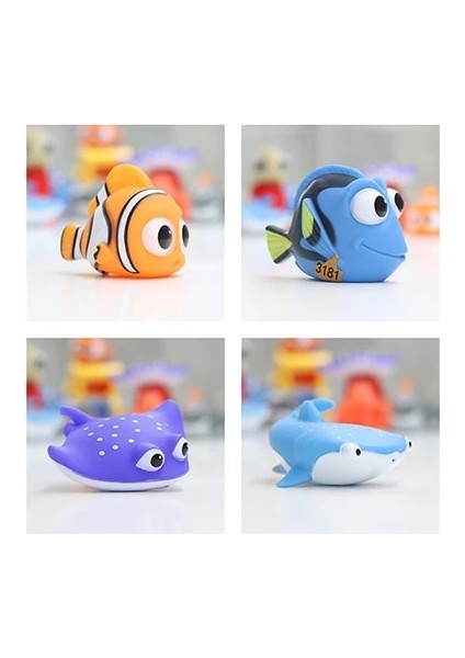 E Stilini Ayarla Bebek Banyo Oyuncakları Bulma Nemo Dory Float Sprey Su Sıkma Oyuncaklar Yumuşak Kauçuk Banyo Oyun Hayvanlar Banyo Şekil Oyuncak Çocuklar Için (Yurt Dışından)