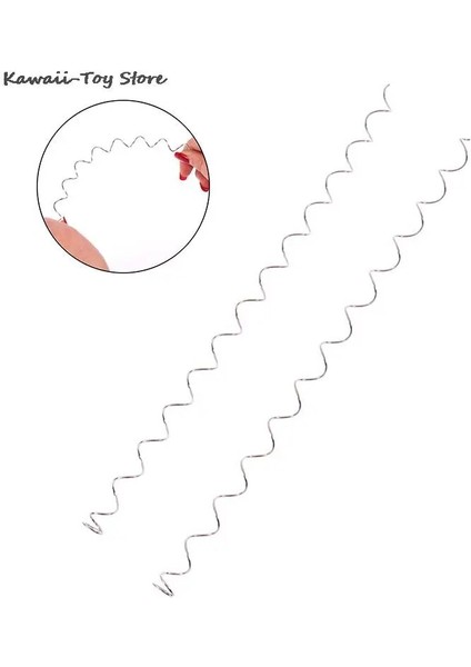 Sonsuz Döngü Sihirli Trick Sihirli Tel Bulmaca Spiral Illüzyon Metal Bahar Anti Stres Oyuncak Hediye Eğlenceli Sihirli Sahne (Yurt Dışından)