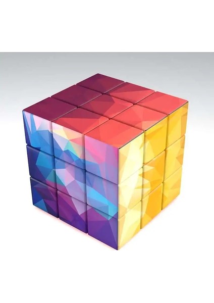 Kaleydoskop Stili Yeni Tasarım Cubo Magico Koleksiyonu Deliksiz Uv Baskı Özel Magic Cube Professional Neo Puzzle Eğitici Oyuncaklar Toplamak (Yurt Dışından)